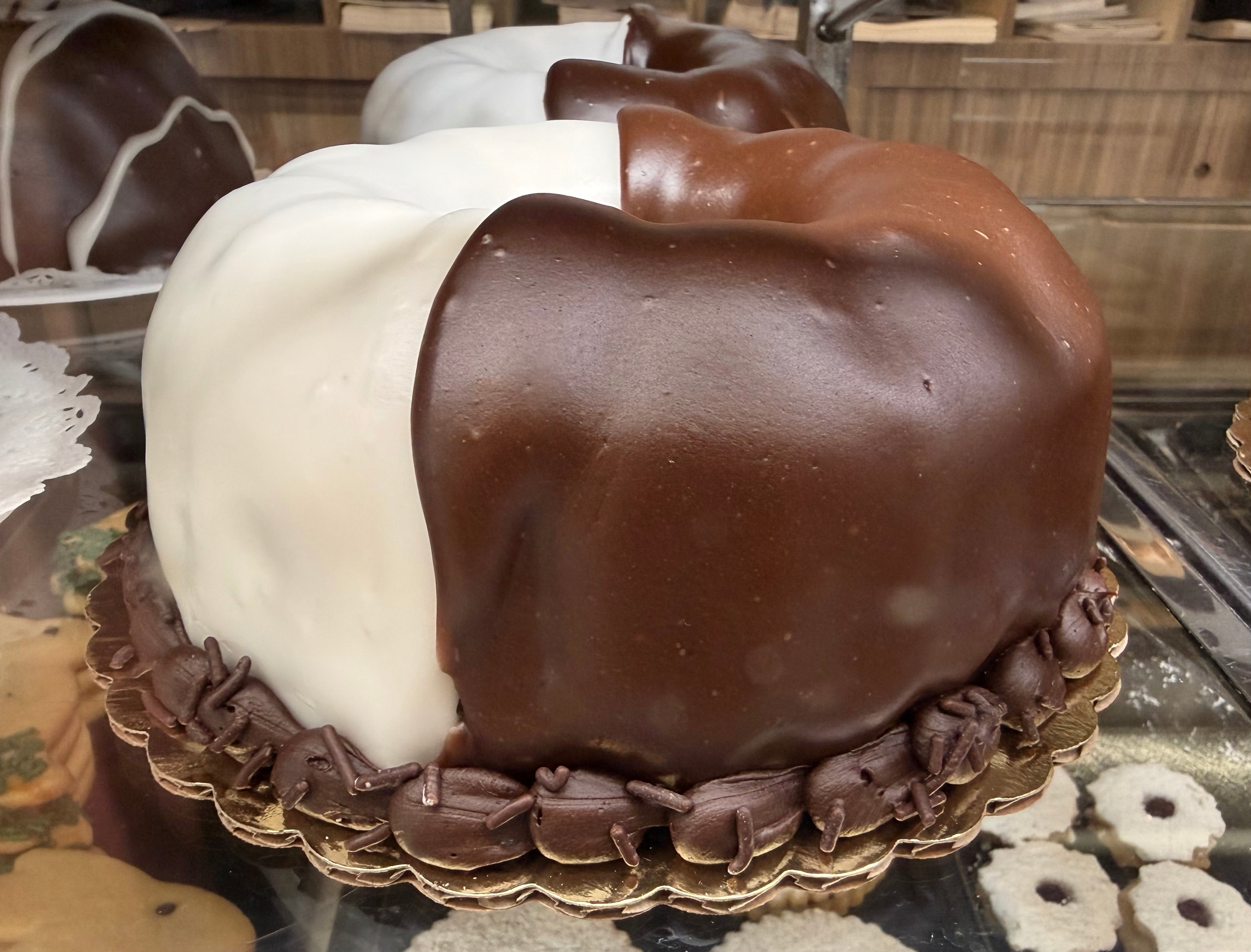 Black & White Bundt Cake