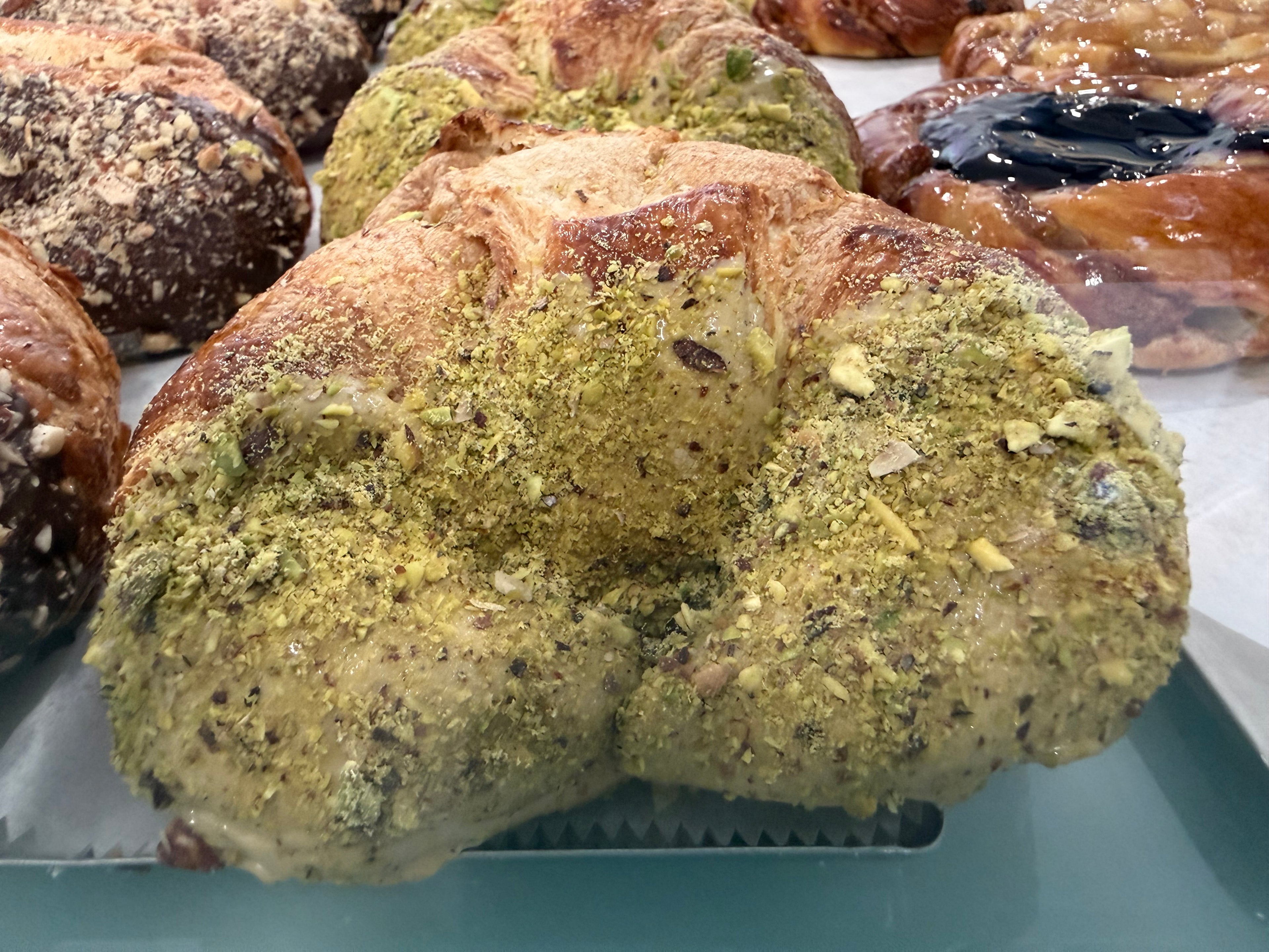 Stuffed Cornetto (Croissant) Nutella or Pistachio