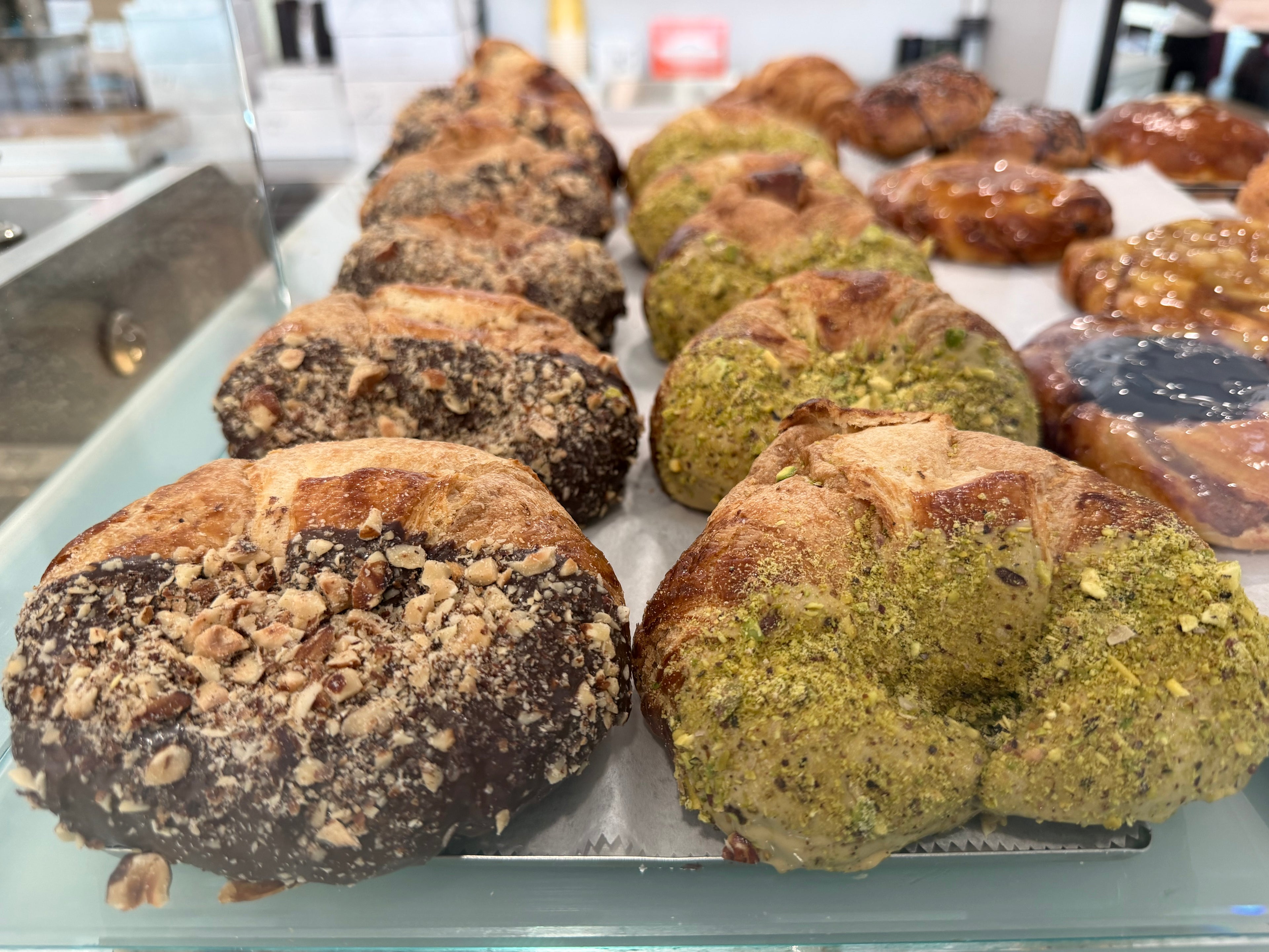 Stuffed Cornetto (Croissant) Nutella or Pistachio