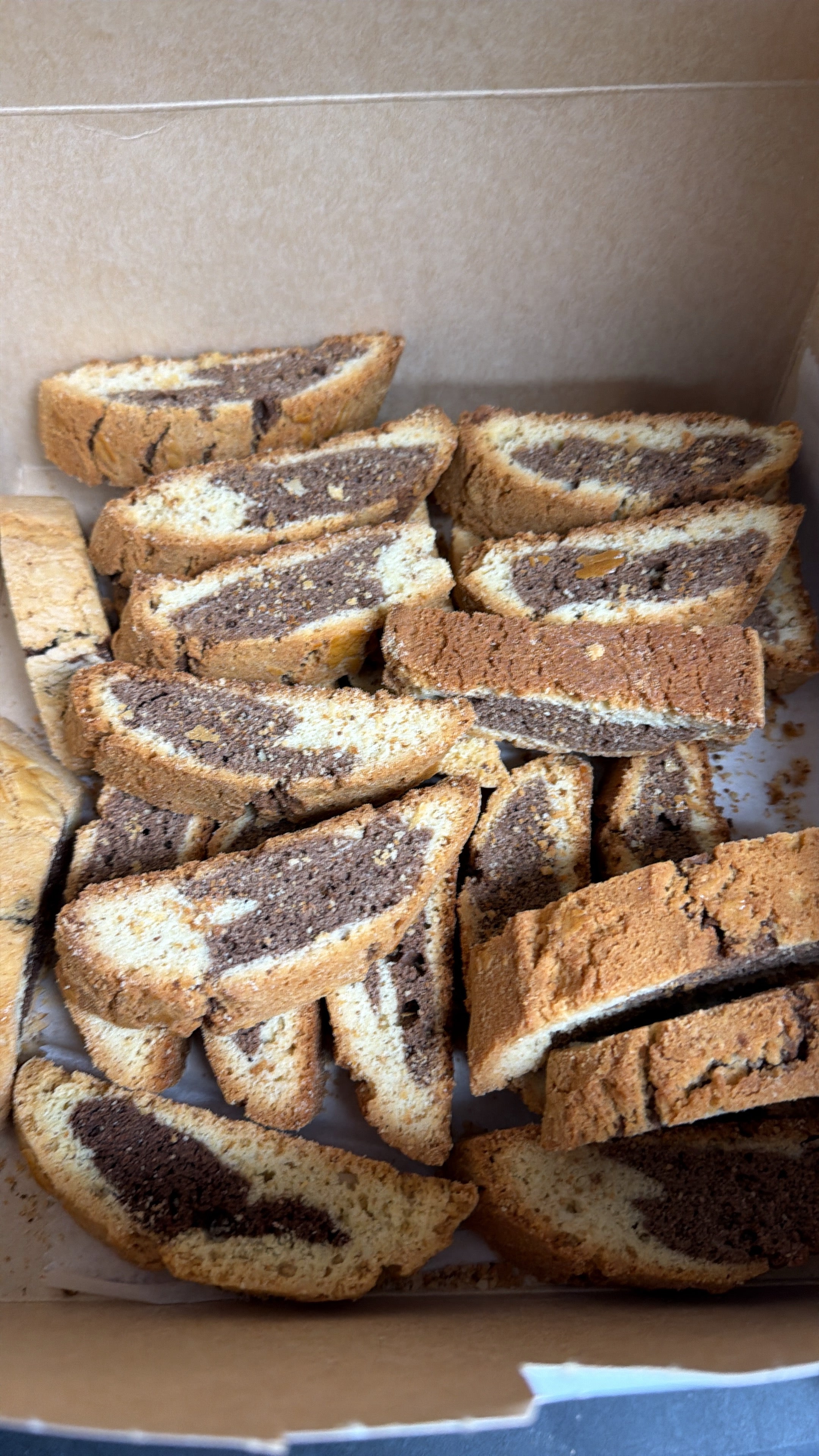 Marble Biscotti