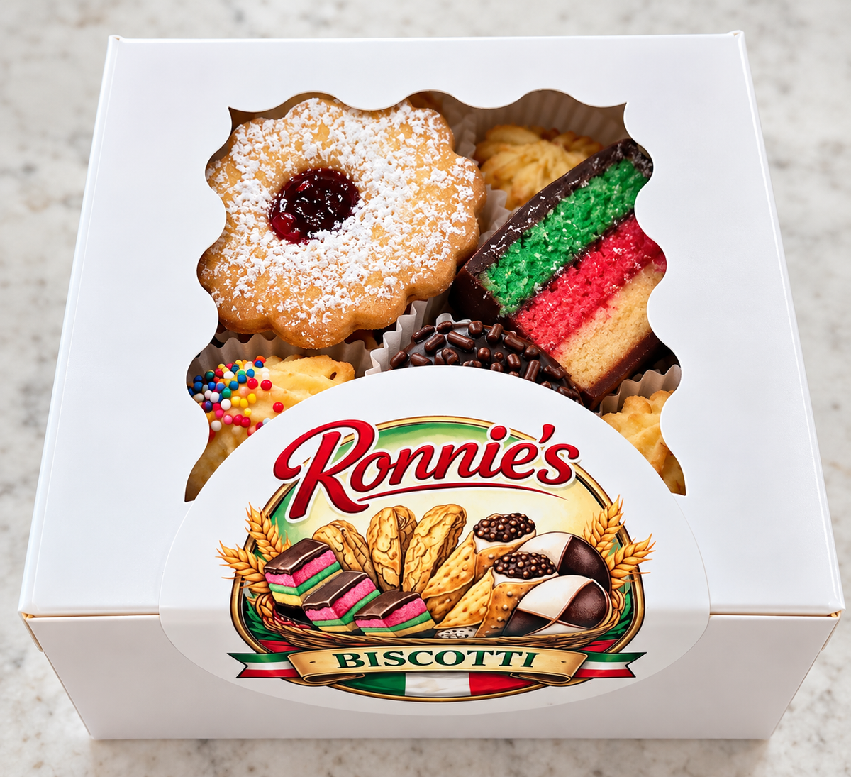 Grab & Go NY Italian Cookie Box $13