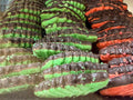 Red & Green Leaf Cookies