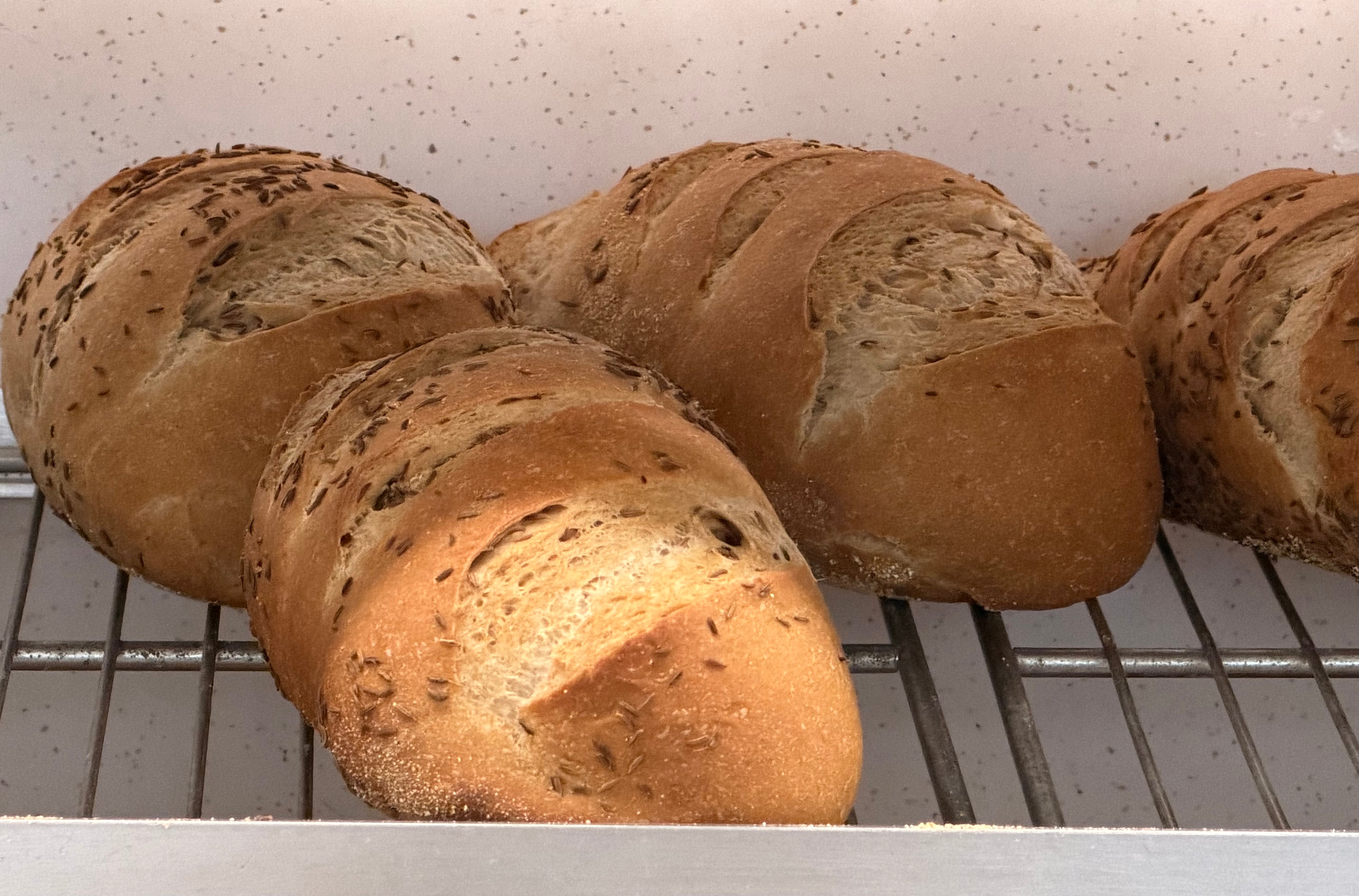 NY Rye Bread, Marble, Seeded & Onion