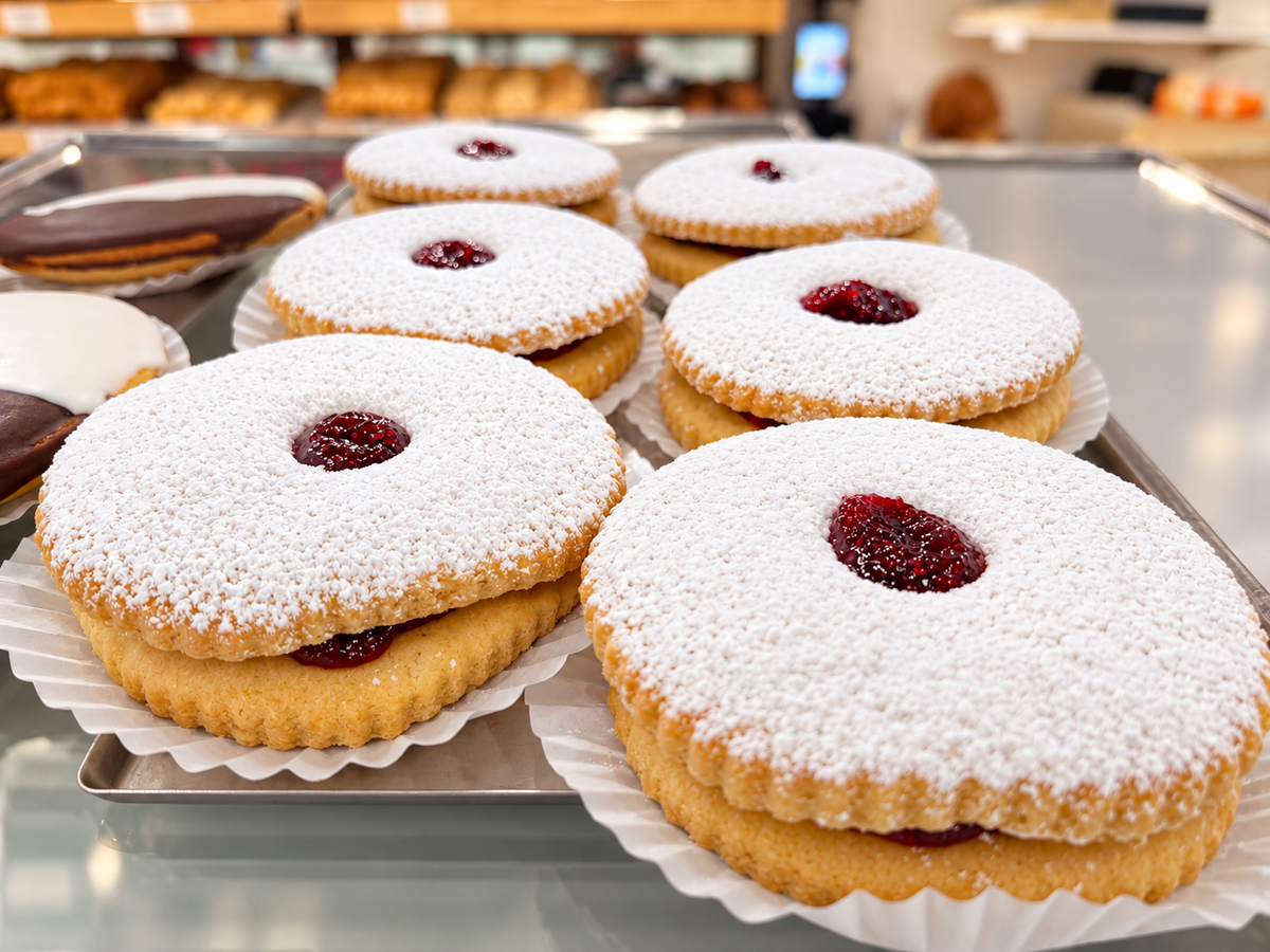 Linzer Tart Large Cookie