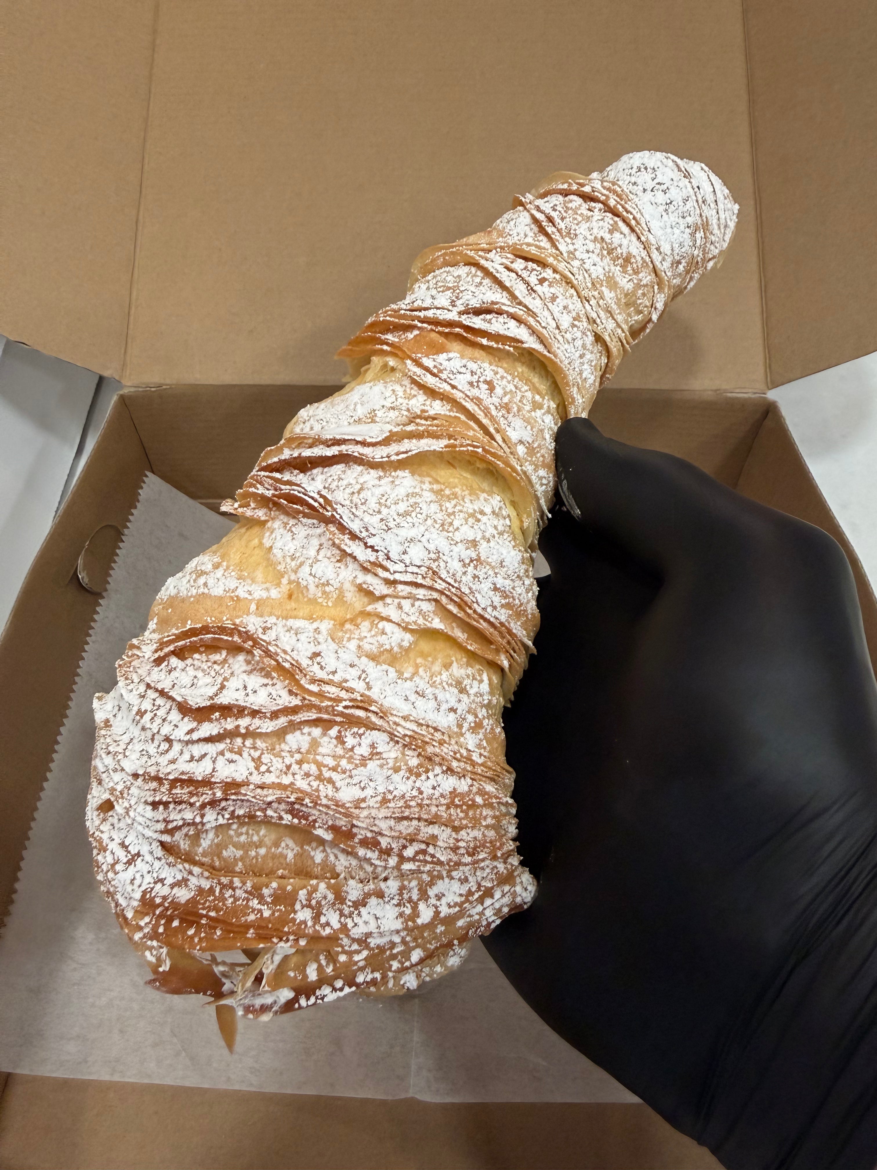 Lobster Tail French Cream or Cannoli