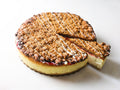 Raspberry Crumb Cheesecake