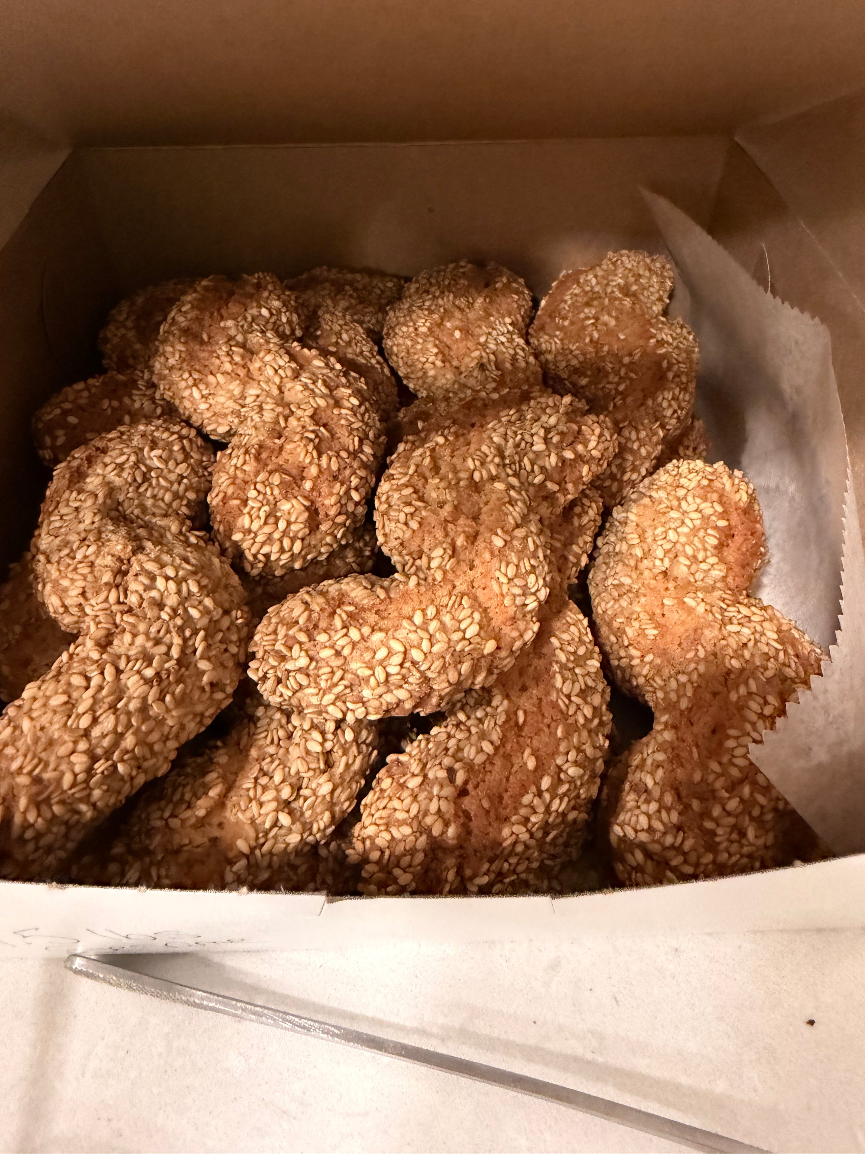 Sesame Cookies & S-Cookies