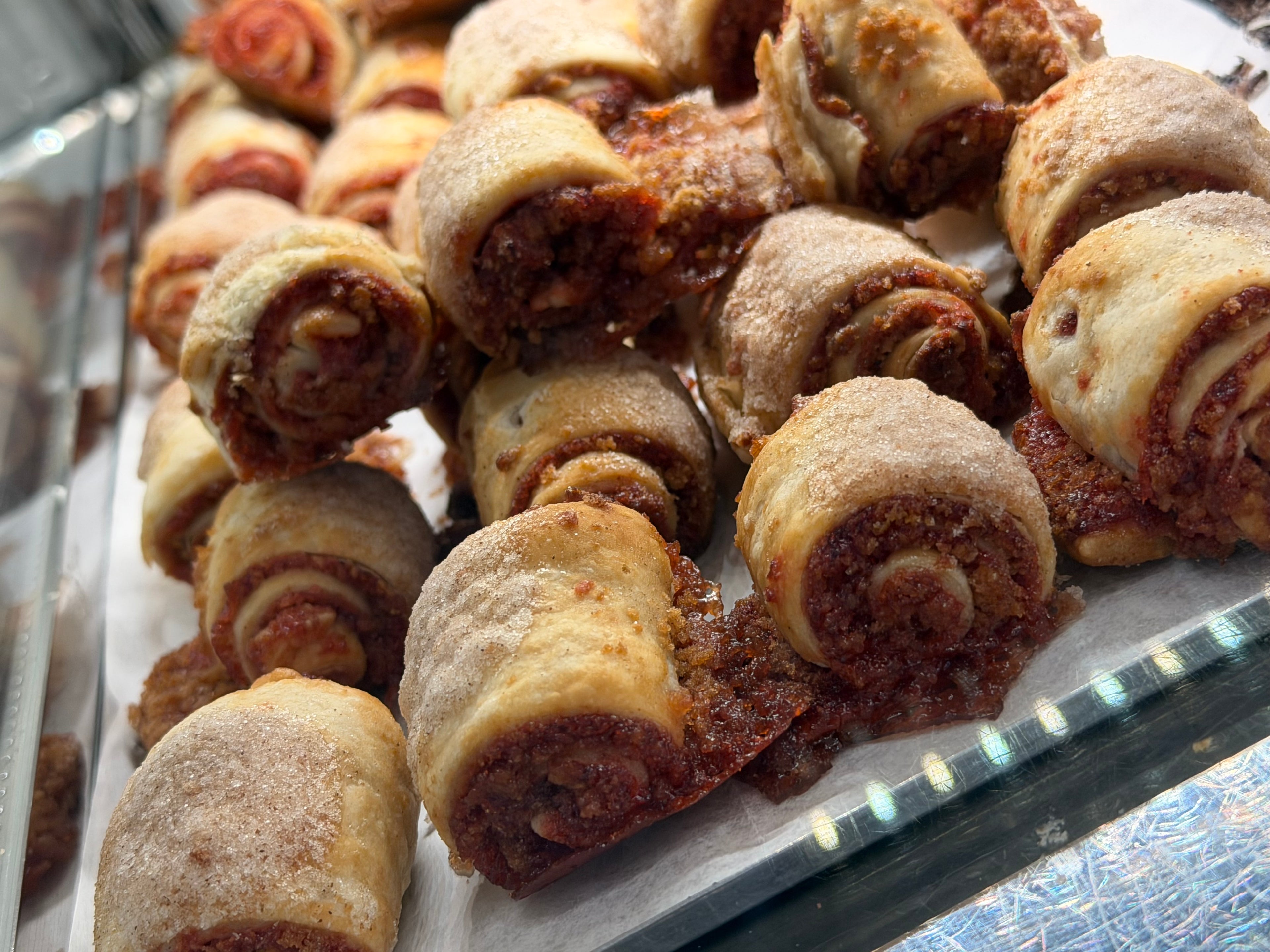 Rugelach - Raspberry, Apricot & Chocolate