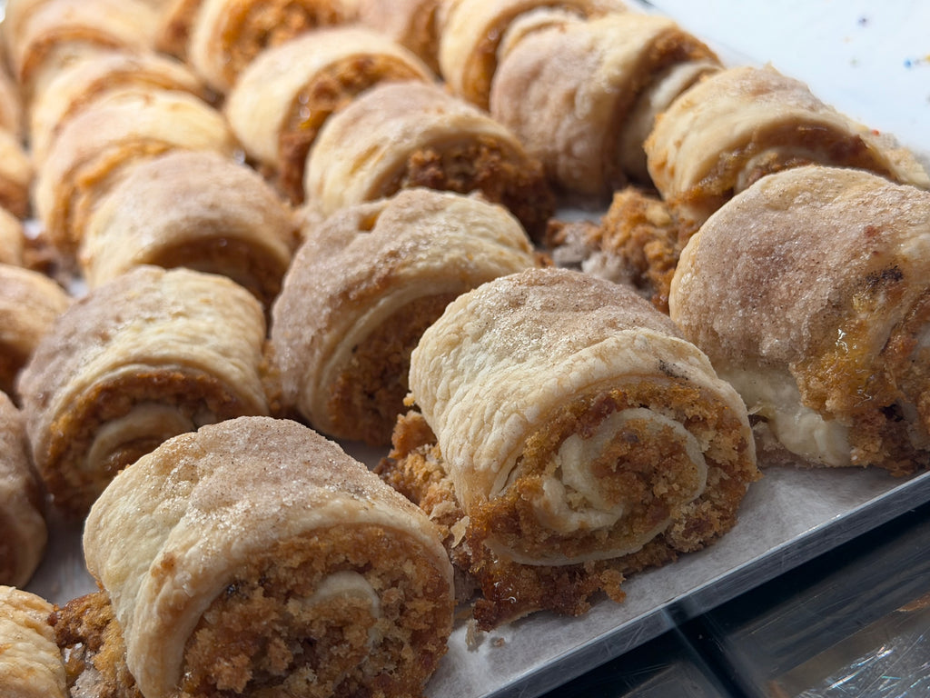 Rugelach - Raspberry, Apricot & Chocolate