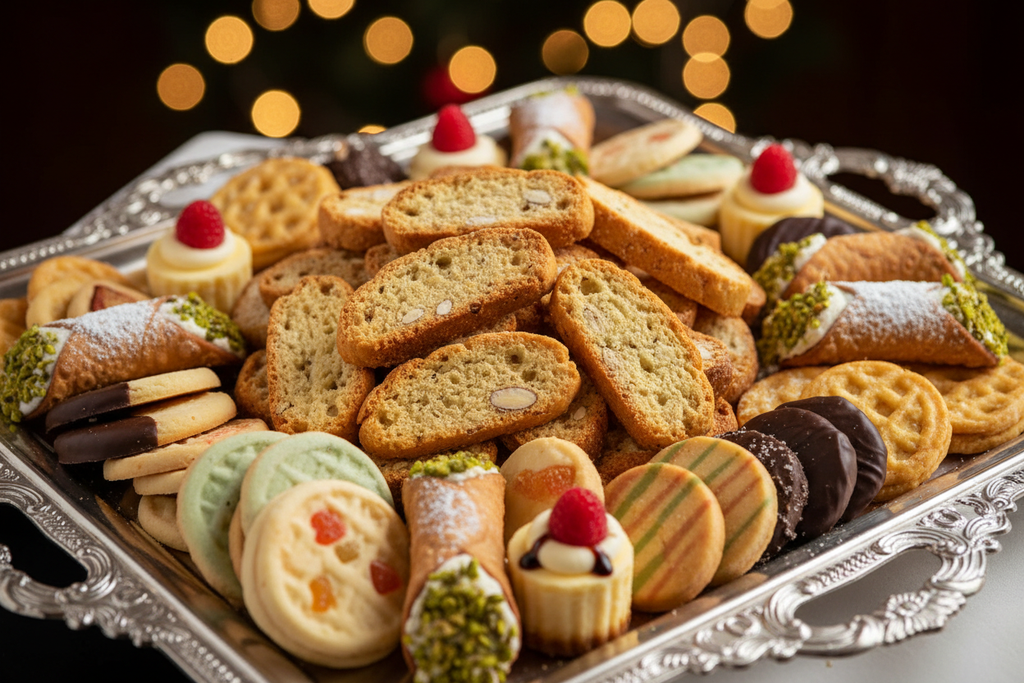 Close-up hero shot of catering package