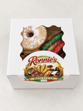 Ronnie’s Grab & Go NY Italian Cookie Box with mini Linzer tart and rainbow cookie